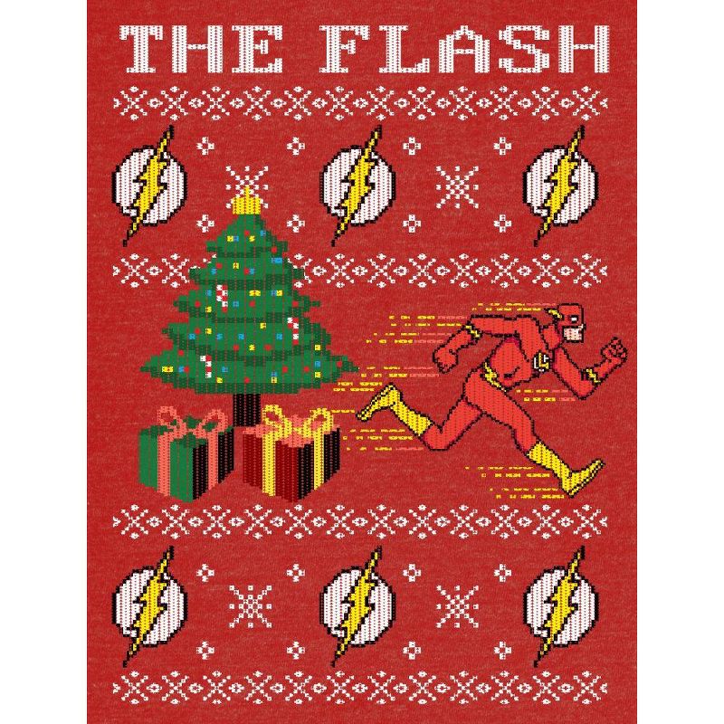The Flash Christmas Youth Red Graphic Tee, 2 of 4
