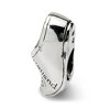 Black Bow Jewelry Sterling Silver Dutch Shoe Bead Charm - 2 of 4
