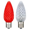 Novelty Lights C9 LED Faceted Christmas Replacement Bulbs Dimmable 25 Pack - 4 of 4