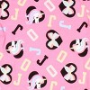 Seven Times Six Nickelodeon Jojo Siwa Girls' Unicorn Glitter nice Ringer T-Shirt Pink - 3 of 4