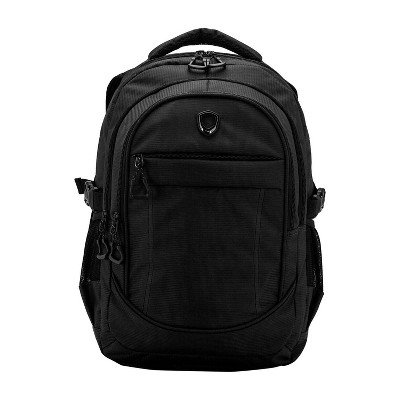 Traveler's Choice On the Go 19" Convertible Laptop Backpack with USB Port - Black