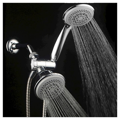 Dual Shower Head Ultra - Luxury Combo Shower System Chrome - Dreamspa - image 1 of 4