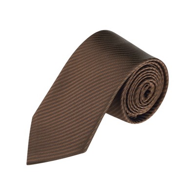 Allegra K Men's Self-tied Textured Wide Necktie