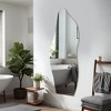 SpassWay 59"H/64"H/71"H Asymmetrical Accent Wall Mirror Novelty Full Length Mirror for Living Room Bedroom Entryway - 2 of 4