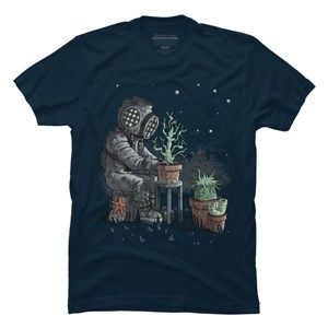 Men's Design By Humans Coral Garden By moisescudero T-Shirt - 1 of 4