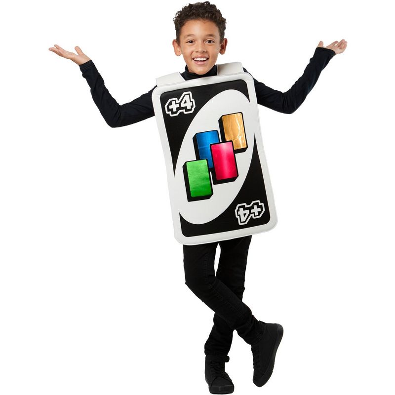 Rubies Mattel Games: Uno Child Costume, 1 of 6