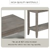 Contemporary 3-Drawer Console Table with 1 Shelf, Entrance Table for Entryway, Hallway, Living Room, Foyer, Corridor - 3 of 4