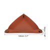 Unique Bargains Decorative Catchall Holder Leather Valet Tray for Travel Engagement 2 Pcs - 2 of 4