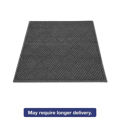 2'x3' Rectangle Solid Floor Mat Black - Guardian