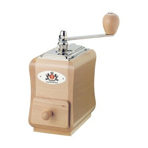 Zassenhaus "Santiago" Coffee Mill, natural beechwood, 3.5" x 5.5" x 7.8" - 1 of 4