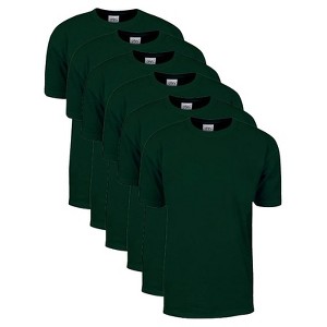 6 Pack Shaka Wear Men's Max Heavyweight Short Sleeve Crew Neck T-Shirt - 1 of 4