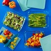 Pyrex Simply Store 6pc Glass Rectangular Food Storage Container (3 dishes, 3 lids) Set - 3 of 4