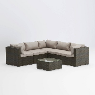 Sino Wicker Sofa Set - Balkene Home