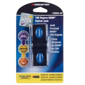 Monster 140083-00 180 Degree Swivel HDMI Coupler - 1 of 1