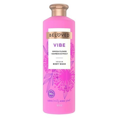 Beloved Vibe Vegan Body Wash with Mimosa Flower &#38; Bamboo Extract - 18 fl oz