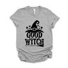 Simply Sage Market Good Witch Broom Short Sleeve Tee - 2 of 4