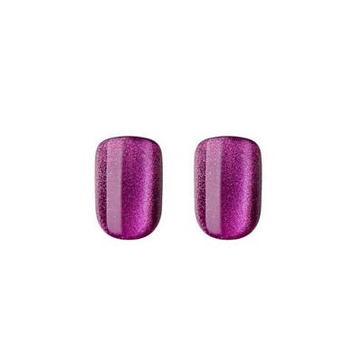 LOVELAY CREATIONS 30 Dark Pink Press-On Nails