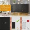 Jojoka 4-Drawer Dresser for Bedroom,Small Chest of Drawers with Storage,Modern Nightstand for Living Room - 3 of 4