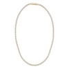 Adornia 14k Yellow Gold 3mm Tennis Chain Necklace - 4 of 4