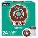 The Original Donut Shop Dark Keurig K-Cup Coffee Pods - Dark Roast - 24ct