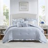 Okak All Size 5-Piece Large Printed Bed Comforter Set with Decorative Pillows,Comfortable Lightweight Comforter Bedding Sets,Machine Washable - 4 of 4