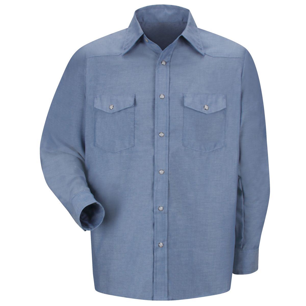 Red Kap Men's Long Sleeve DeluxeWestern Style Shirt