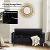 Christoph Modern Upholstered Flip Top Storage Bench with Two Pillows for Foot of Bed|ART OF LIVING DESIGNS - 4 of 4