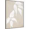 32" x 42" Paper Bark I by Urban Road Framed Canvas Wall Art Print - Amanti Art: Modern Botanical Decor - 2 of 4