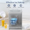 Kismile 26-lbs. Ice Per day Countertop or portable Bullet Ice Maker - 2 of 4