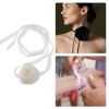 Unique Bargains Satin Rose Flower Tie Choker Necklace 1 Pc - 3 of 4