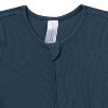 Modern Moments by Gerber Baby Boys' 2-Pack Long Sleeve Footless Rompers, Blue - 4 of 4