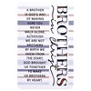 Dicksons Brothers in Christ, Brothers by Heart, Multicolor 3.8 x 2.5 Inch Laminated Cardstock Pocket Card Bookmark; Pack of 12 - 2 of 2