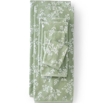 Lands' End Cotton Jacquard Towel Set