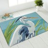 Homefires Blue Heron Indoor Only – Elegant Wildlife Design, Soft & Durable – Easy-Care Doormat for Nature & Coastal Interiors - 2 of 2