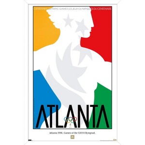 Trends International Team USA - Atlanta 1996. Games of the XXVI Olympiad. Framed Wall Poster Prints - 1 of 4