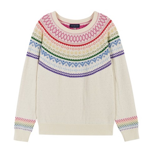 Girls clearance cream sweater