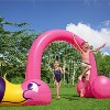 Bestway H2OGO! Jumbo Pink Flamingo Inflatable Outside Water Sprinkler Arch for Kids with Built-In Water Chambers for Stability - 4 of 4