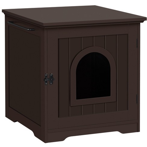 Yaheetech Decorative Cat Litter Box Furniture - Espresso : Target