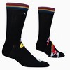 Odd Sox, Power Rangers Split, Funny Novelty Socks, Large - 3 of 4