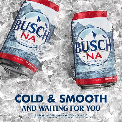 Busch Non-Alcoholic Beer - 12pk/12 fl oz Cans