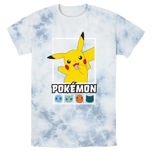 Men's Pokemon Classic Squares Portraits T-Shirt - 1 of 4