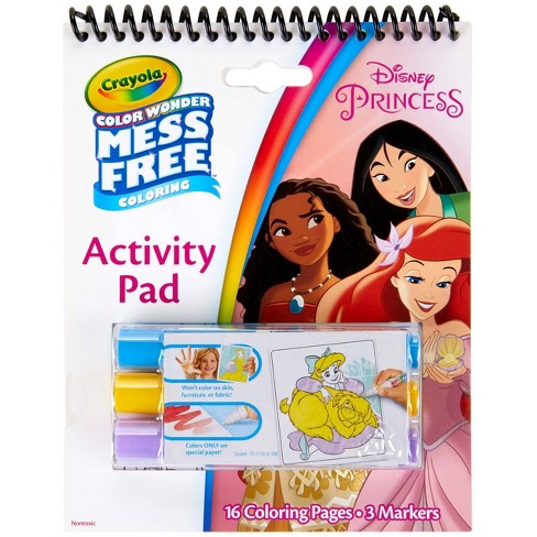 Crayola Color Wonder Coloring Pad & Markers - Princess