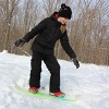 Emsco ESP 107 cm Day Glow Suprahero Snowboard Starter Board with Adjustable Wrap Bindings TieDye 40.5'' - 4 of 4