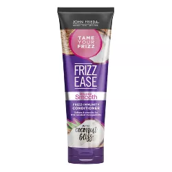 John Frieda Frizz Ease Beyond Smooth Conditioner, Anti-Humidity Conditioner Coconut Bliss - 8.45oz