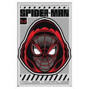 Trends International Marvel's Spider-Man: Miles Morales - Friendly Neighborhood Framed Wall Poster Prints - 1 of 4