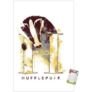 Trends International Harry Potter Hufflepuff House Logo Unframed Wall Poster Prints - 1 of 4