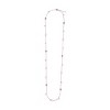SHINE by Sterling Forever Long CZ Disk Station Necklace - 3 of 3