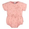 Gerber Baby & Toddler Girls' Romper - 2-Pack - 3 of 4