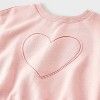 Baby Girls' 2pc Fleece Sweatshirt & Jogger Pants Set - Cat & Jack™ - 3 of 4