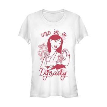 Juniors Womens Mulan Valentine One in a Dynasty T-Shirt